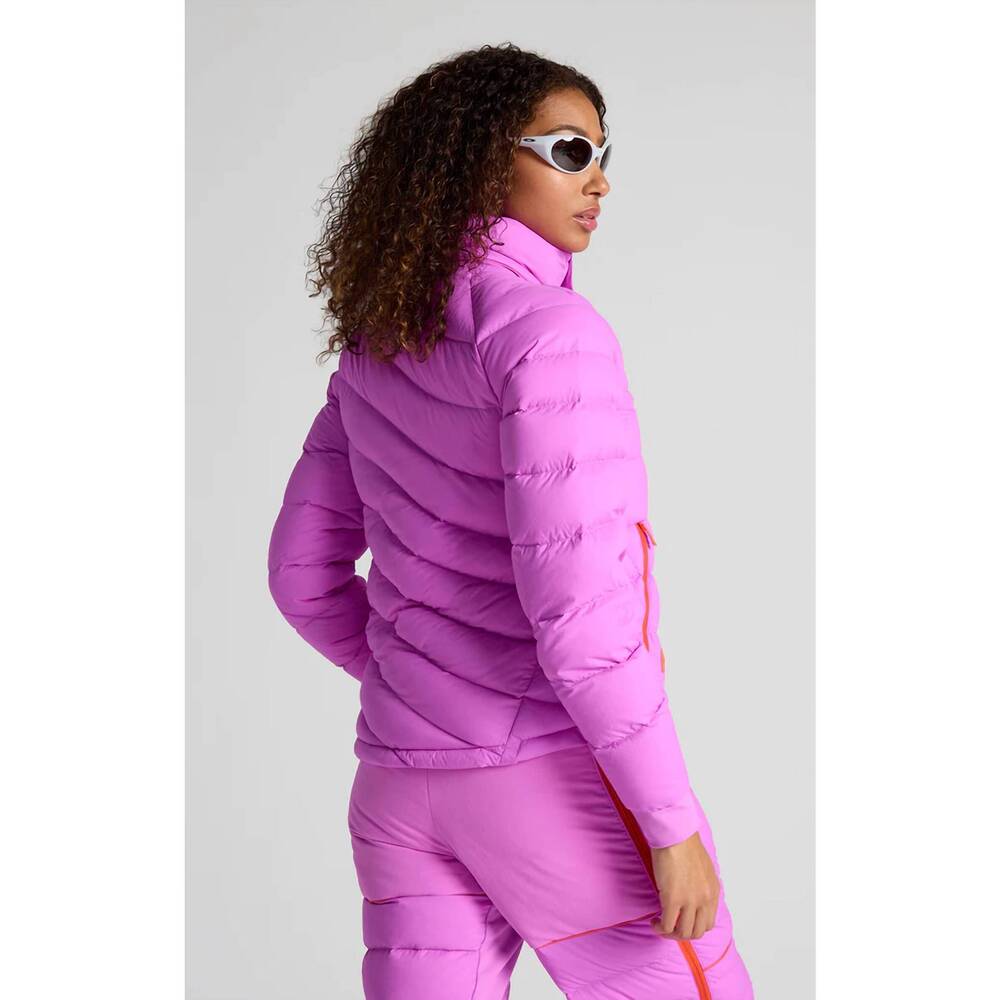 NEW SENIQ wild puff packable down hoodie jacket in starburst - Picture 2 of 3